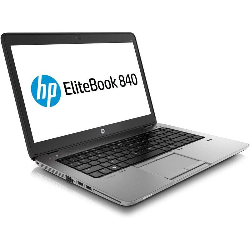 Portatil Reacondicionado Hp Elitebook 840 G2 I5 5300u 8gb 256gb Ssd 14" W10 Pro Instalado  Teclado Español  Taras Estéticas  1 Año De Garantia
