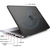 Portatil Reacondicionado Hp Elitebook 840 G2 I5-5300u 8gb 256gb Ssd  14"Hd W10pro Instalado Teclado Español  Password En Bios  1 Año De Garantia