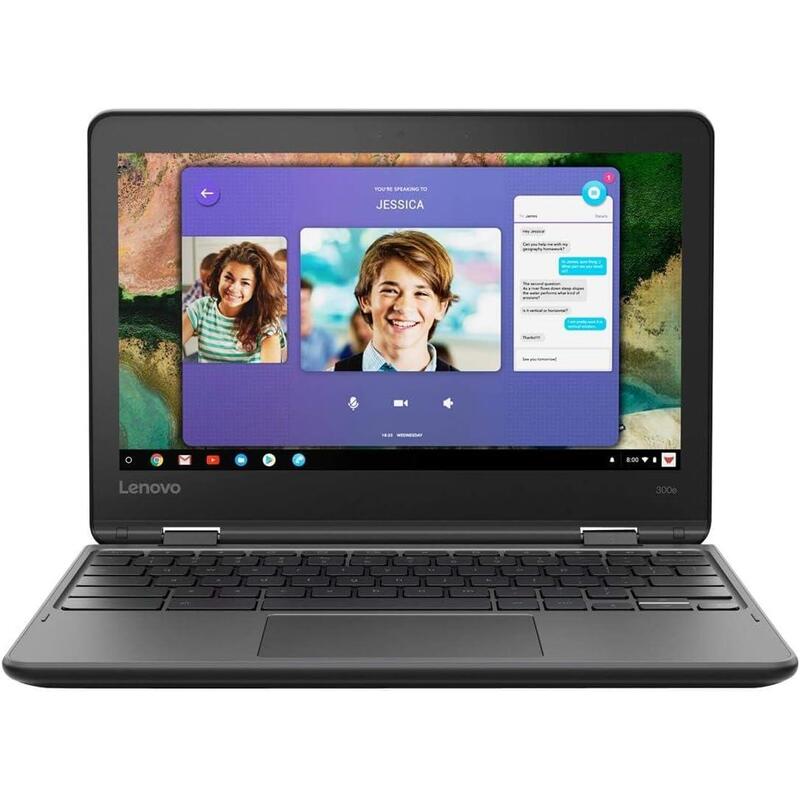 Portátil Reacondicionado Lenovo 300e Chromebook 2nd Gen 11.6 Amd A4-9120c Radeon R4 4gb 32gb Ssd Chorme Os Teclado Español Taras Esteticas 1 Año De Garantia
