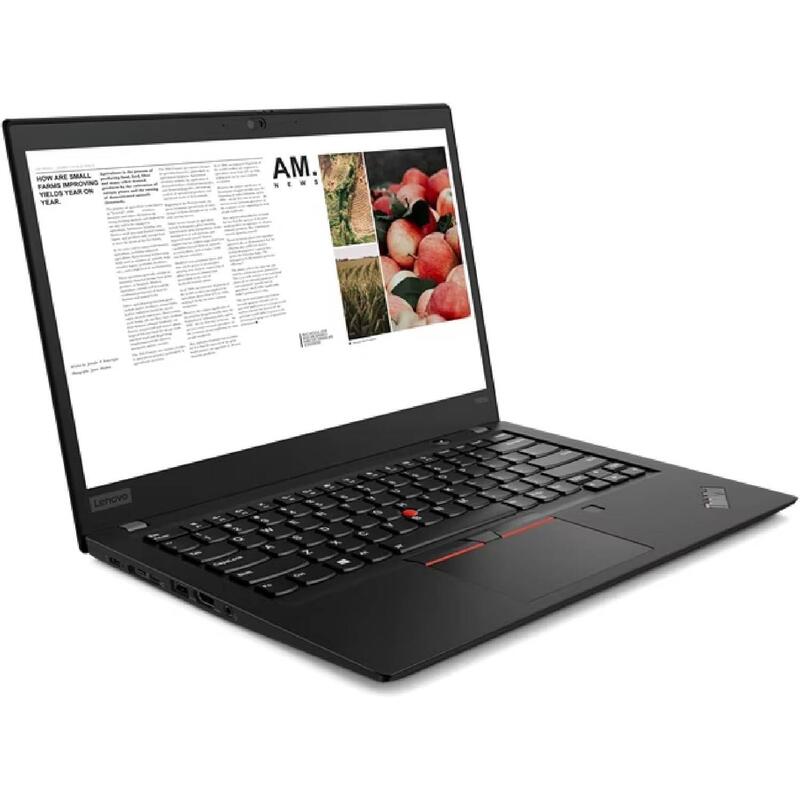 Portatil Reacondicionado Lenovo Thinkpad T495s Ryzen 5 Pro 3500u W 8gb 256gb Ssd 14" W11pro Instalado Teclado Italiano Desgaste Garantia