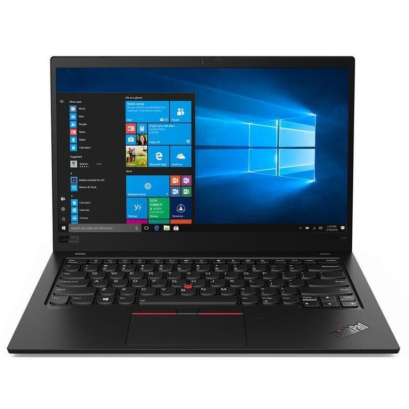Portatil Reacondicionado Lenovo Thinkpad X1 Carbon G7 I5-8365u 8gb 256 Gb Ssd 14" Teclado Español W11 Pro Instalado 1 Año De Garantia