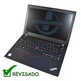 Portatil Reacondicionado Lenovo Thinkpad X280 I5-8250u 8gb 256gb Ssd  W11pro Teclado Español Grado B 1 Año De Garantia