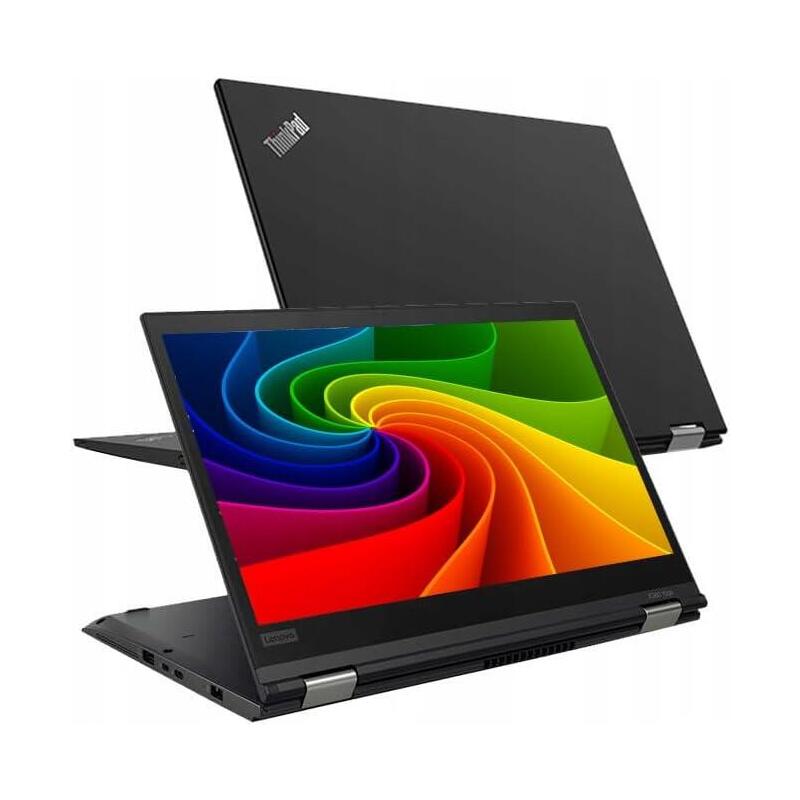 Portatil Reacondicionado Lenovo Thinkpad X380 Yoga I7-8550u 16gb 512gb Ssd 13.3"Fhd Tactil  W11p Instalado Grado B Estético  Teclado Español 1 Año De Garantia