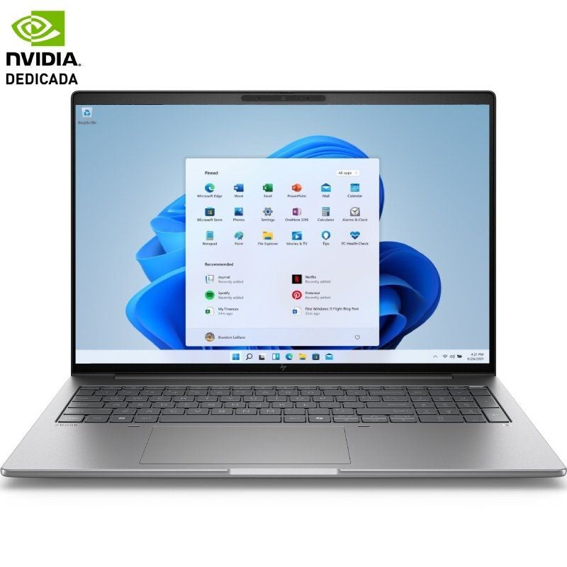 Portátil Workstation Hp Zbook 8 G1i Intel Core Ultra 9-285h 64gb 1tb Ssd Nvidia Rtx 500 Ada 16' Táctil Win11 Pro