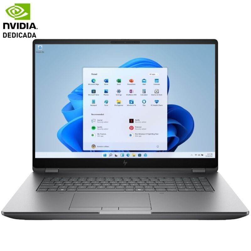 Portátil Workstation Hp Zbook Fury G1i Intel Core Ultra 9-285hx 64gb 2tb Ssd Rtx Pro 5000 Blackwell 18' Win11 Pro