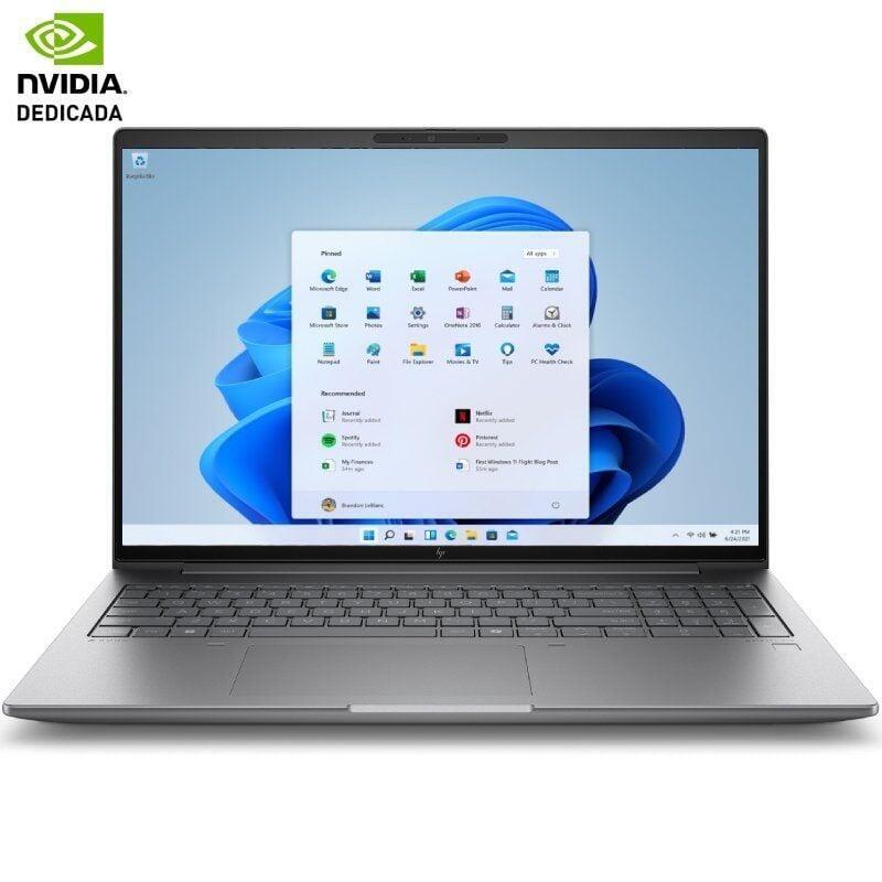 Portátil Workstation Hp Zbook Power 16 G11 A3zc1et Ryzen 9 Pro 8945hs 32gb 1tb Ssd Nvidia Rtx 2000 Ada 16' Win11 Pro