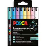 Posca Marker Uni Pc-1mr 8er Set Soft Col
