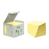 Post-It Notas Adhesivas Recicladas Canary Yellow 76x76 6 Blocs