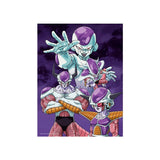 Poster Cristal Frieza Transformaciones Dragon Ball Z
