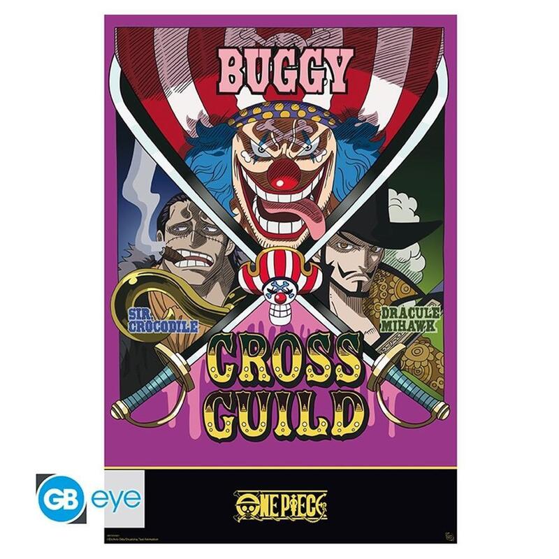 Poster Gb Eye Maxi One Piece Wanted Cross Guild