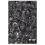 Poster Todas Las Estrellas Hip Hop