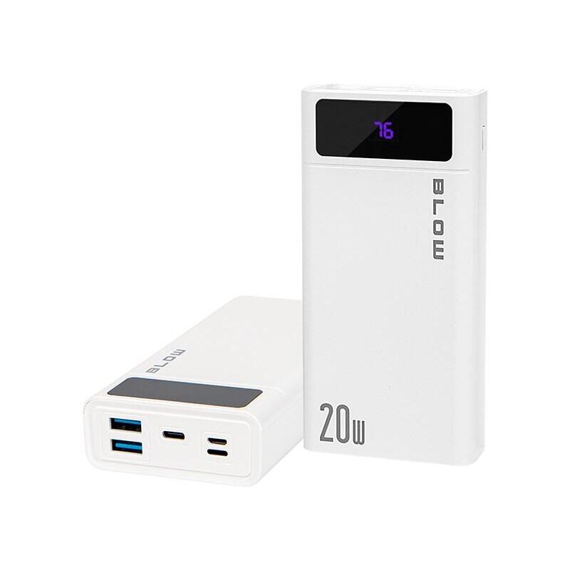 Power Bank 20000mah Qc+Pd 20w + Lightning Pb20e