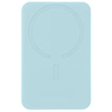 Power Bank Mini 5000mah Baseus Compatible Con Magsafe Azul  Carga Rápida 20w Y Cable Tipo C Inlcuido