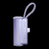 Power Bank Sharge Flow Mini 2 Pro 5800mah Morado Cable Usb-C Integrado 22,5w Pd Y Qc