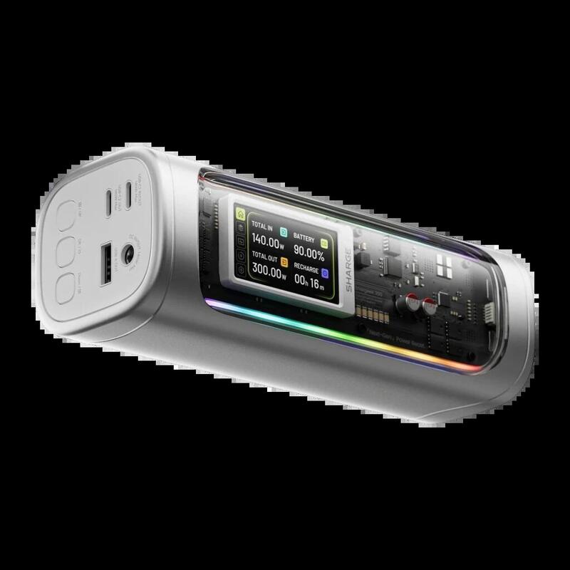Power Bank  Sharge Shargeek 300 X3 Plata 24000mah 300w