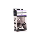 Vibradopr Doble Con Arnés Power Pegger  Negro