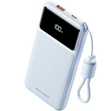 Powerbank 10000mah Vention Xgyl0-39-Ty 22.5w Azul Incluye Cable Usb Tipo-C