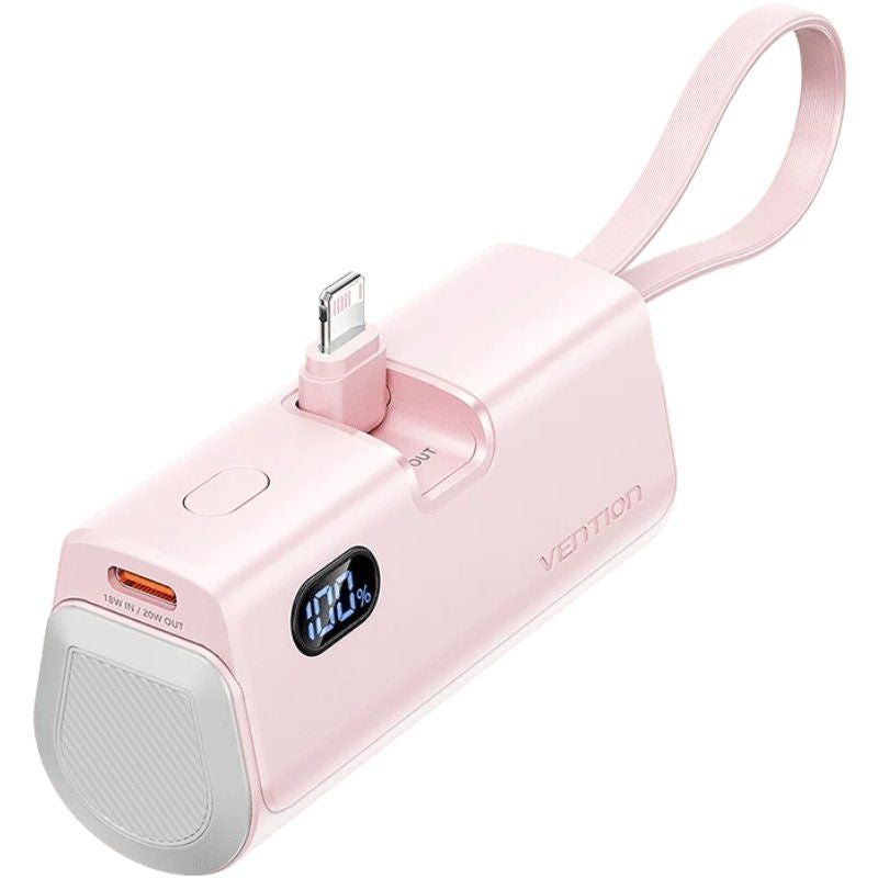Powerbank 4.800mah Vention Fhrp0 22.5w Rosa