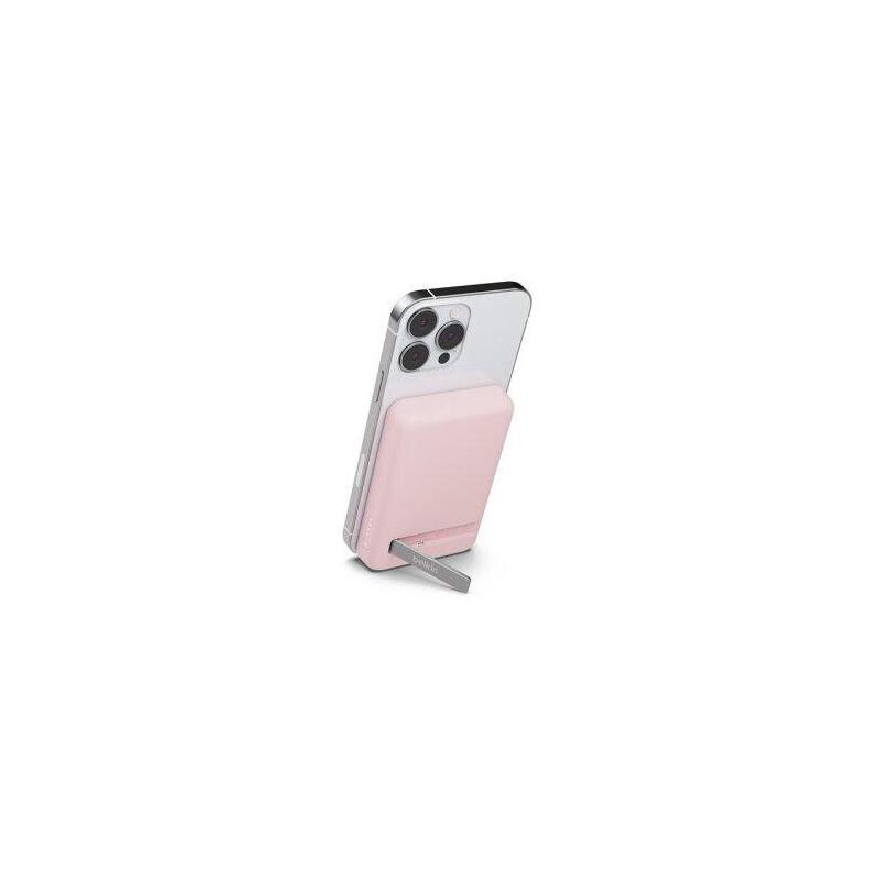 Powerbank Belkin Bbc010-Pk Boost Charge 5k Wireless Magnetica 1 Usb-C 7,5w Rosa