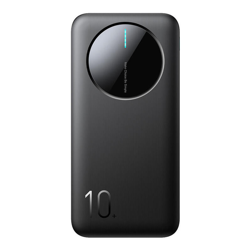 Powerbank Joyroom Jr-Pbf12 10000mah 2.4a Con 2 Puertos Usb-A Y 1 Usb-C  Negro