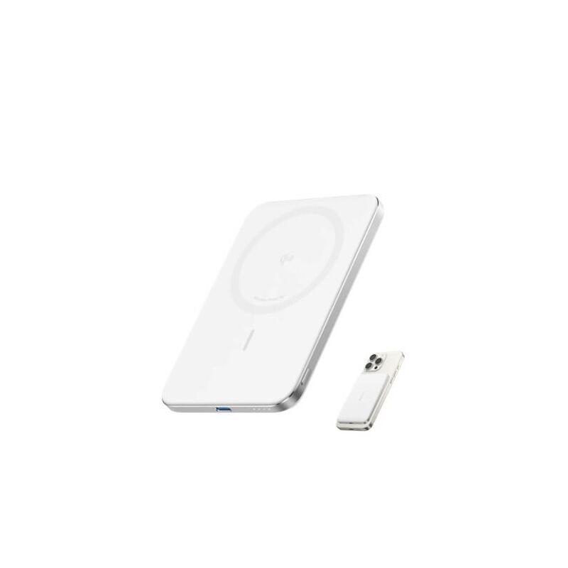 Powerbank Nano 5k Mah Slim Bialy