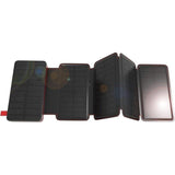 Powerbank Solar 10000mah Wonder Wx10s 10w Negra Y Roja
