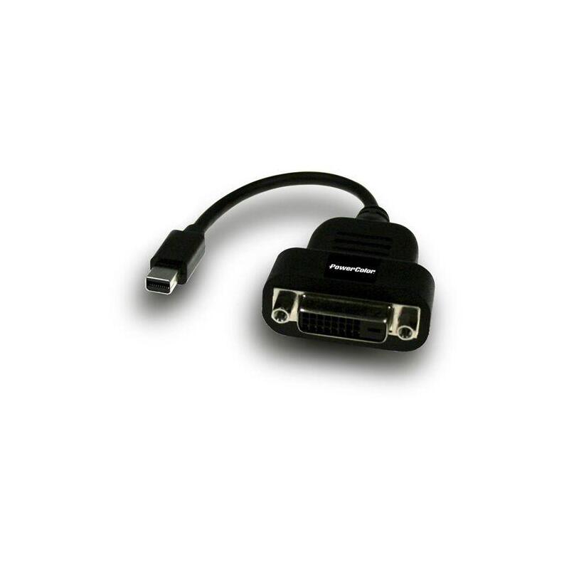 Powercolor Active Minidisplayport To Single-Link Dvi Adapter Retail