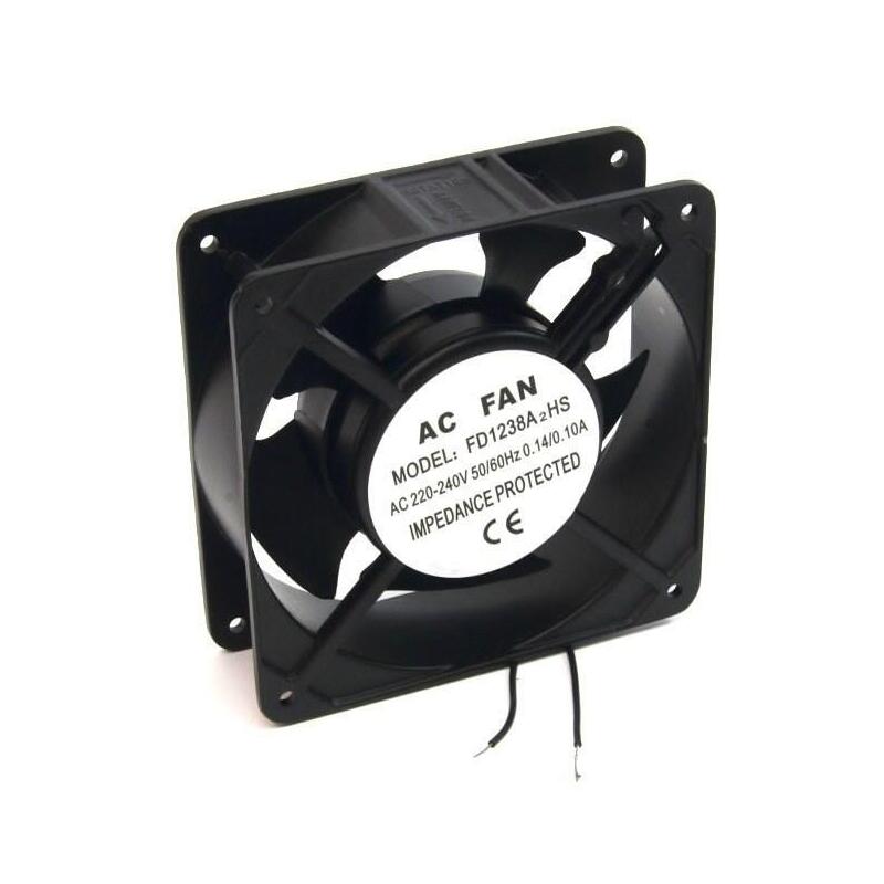 Powergreen Ventilador De 12 Cm Para Armario Rack