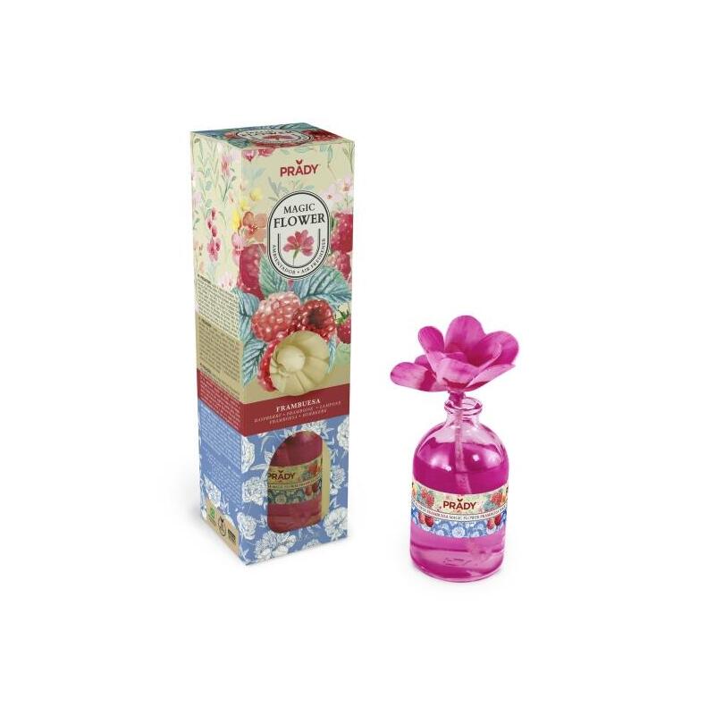 Prady Ambientador Magic Flower Frambuesa - Frasco De Cristal 100ml