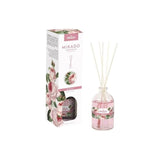 Prady Ambientador Mikado Rosas - Frasco De Cristal 100 Ml Y Varitas Difusoras