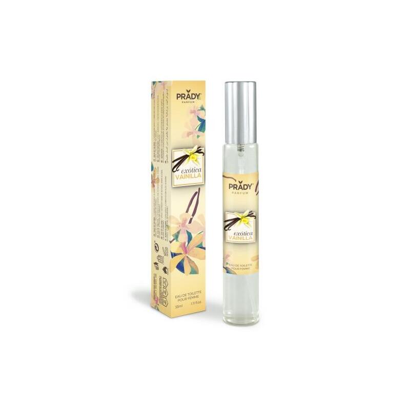 Prady Colonia Coleccion Frutales Exotica Vainilla - Frasco De 33 Ml - Spray Pulverizador