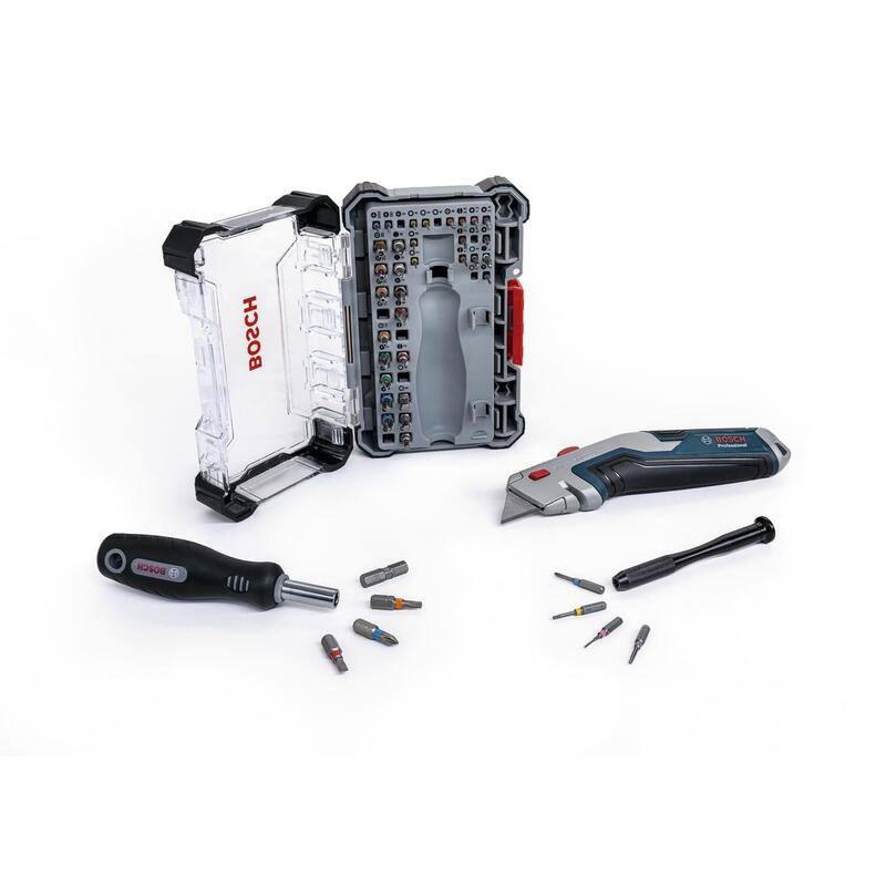 Precision Bit Set 42 Pcs + Universal Carpet Knife 061599766r