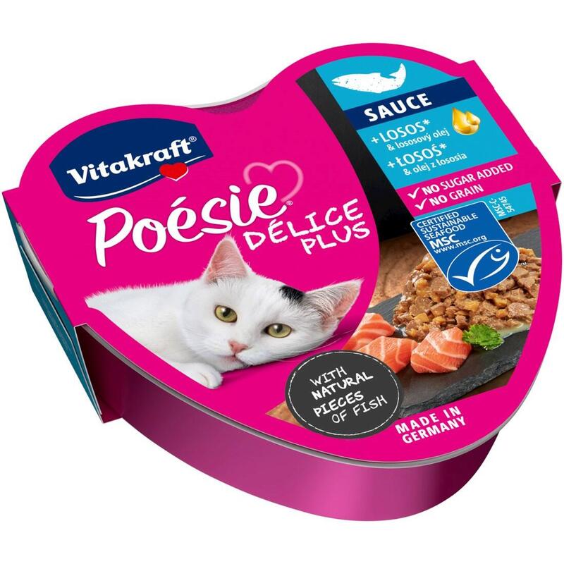 Premio Para Gato Vitakraft Poesie Delice Plus Salons  85 G