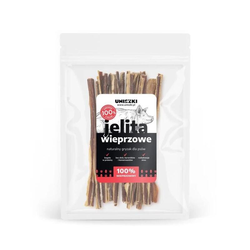Premio Para Perros Uniszki Intestinos De Cerdo 100 G
