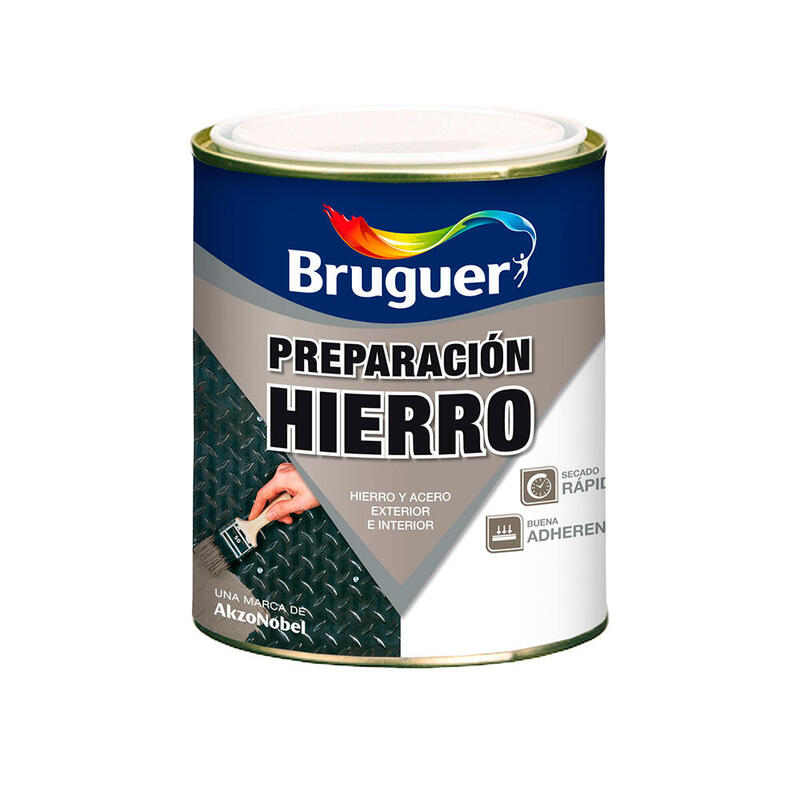 Preparacion Para Hierro-Secado Rapido 0.750l Gris 5322601 Bruguer