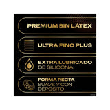 Durex - Conexión Total Ultra Fino Plus Sin Látex 10 Unidades