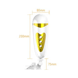 Pretty Love Masturbador Sally Blanco Y Dorado