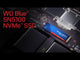 Disco Ssd Sandisk Wd Blue Sn5100 500 Gb M.2 Pci Express 4.0 Nvme Qlc 3d Nand Wds500g5b0e-00cp