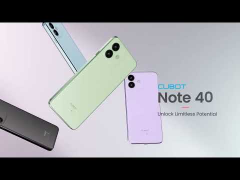 EAN 6924136719732 - Cubot Note 40 16,7 cm (6.56") SIM doble Android 13 5G USB Tipo C 6 GB 256 GB 5200 mAh Azul