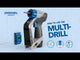 EAN 4053423304176 - Dremel F013DD12JA taladro 800 RPM Sin llave 850 g Azul, Gris