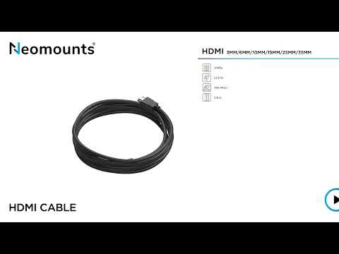 EAN 8717371442675 - Neomounts HDMI10MM cable HDMI 3 m HDMI tipo A (Estándar) Negro
