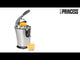 EAN 8713016094445 - Princess 201860 prensa de cítricos eléctricos 300 W Negro, Acero inoxidable