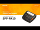EAN 2526012410173 - Bixolon SPP-R410 203 x 203 DPI Inalámbrico y alámbrico Térmica directa Impresora portátil