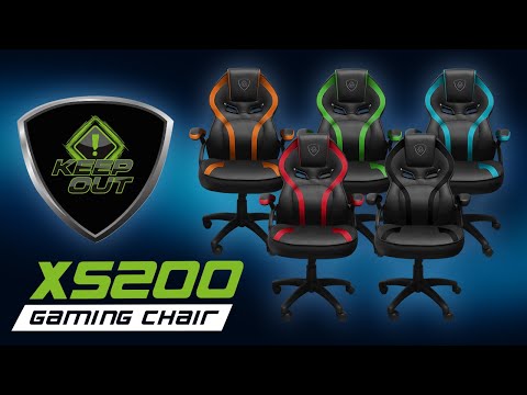 EAN 8435099528135 - KeepOut XS200 Silla para videojuegos universal Asiento acolchado Negro