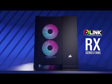 EAN 0840006680833 - Corsair iCUE LINK RX120 Carcasa del ordenador Ventilador 12 cm Negro 1 pieza(s)