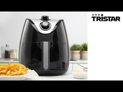 EAN 8713016075628 - Tristar FR-6994 freidora Sencillo 4,5 L Independiente 1500 W Freidora de aire caliente Negro, Plata