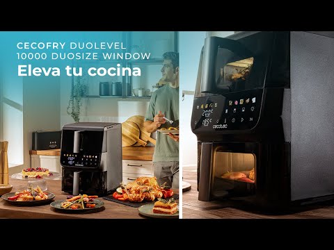 EAN 8447420002740 - Cecotec Cecofry DuoLevel 10000 DuoSize Window Doble 10 L Independiente 2000 W Freidora de aire caliente N