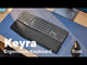 EAN 8713439254594 - Trust Keyra teclado Hogar / Oficina RF Wireless + Bluetooth QWERTY Internacional de EE.UU. Negro