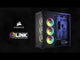 EAN 840006680949 - Corsair iCUE LINK RX140 RGB Carcasa del ordenador Ventilador 14 cm Negro 2 pieza(s)