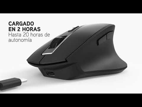 EAN 8435430619249 - NGS BLUR-RB ratón Juego mano derecha Bluetooth + USB Type-A 3200 DPI